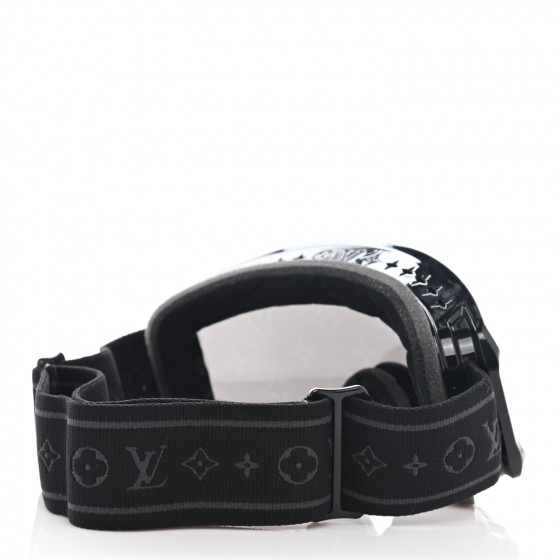 LOUIS VUITTON Acetate LV Snow Mask Black 1080932 | FASHIONPHILE