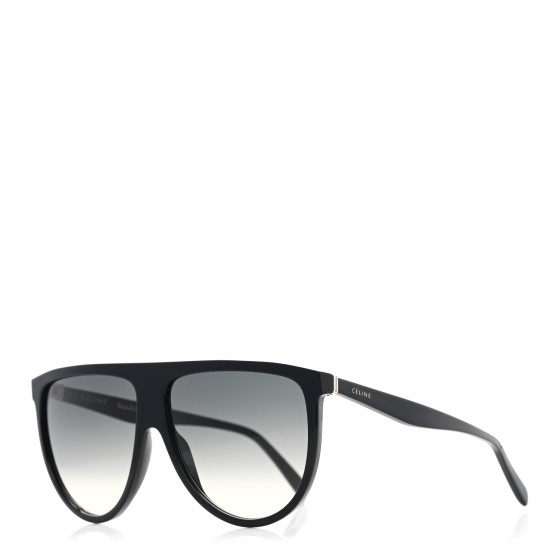 CELINE Thin Shadow Sunglasses CL40006I Black 1107287 | FASHIONPHILE