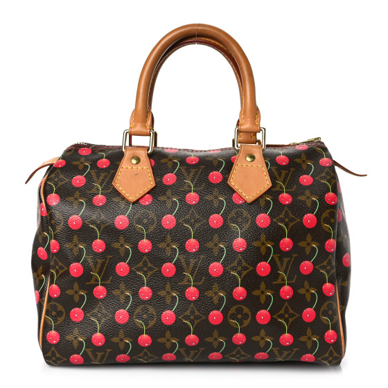 LOUIS VUITTON Monogram Cerises Speedy 25 1143552 | FASHIONPHILE