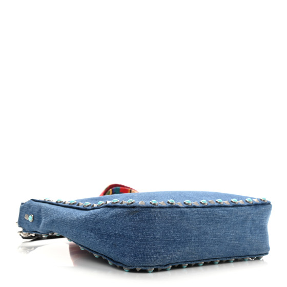 Rockstud Rolling ぺブルレザー ショルダーバッグ VALENTINO GARAVANI Pebbled Calfskin Turquoise Medium Guitar