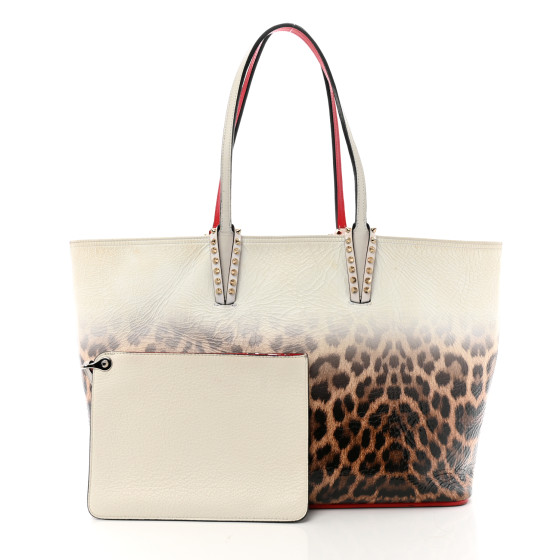 CHRISTIAN LOUBOUTIN Calfskin Degrade Leopard Print Spikes