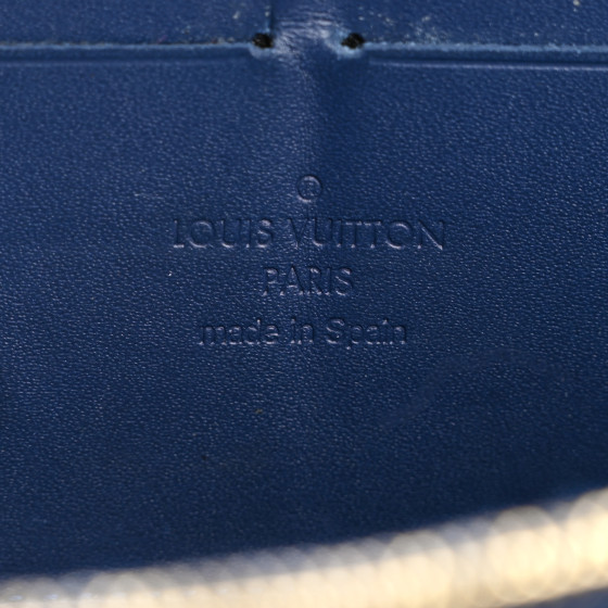 LOUIS VUITTON Z.WALLET H M ECL1 ブルー LOUIS VUITTON Monogram Lisa Wallet Olympe Blue 1676028