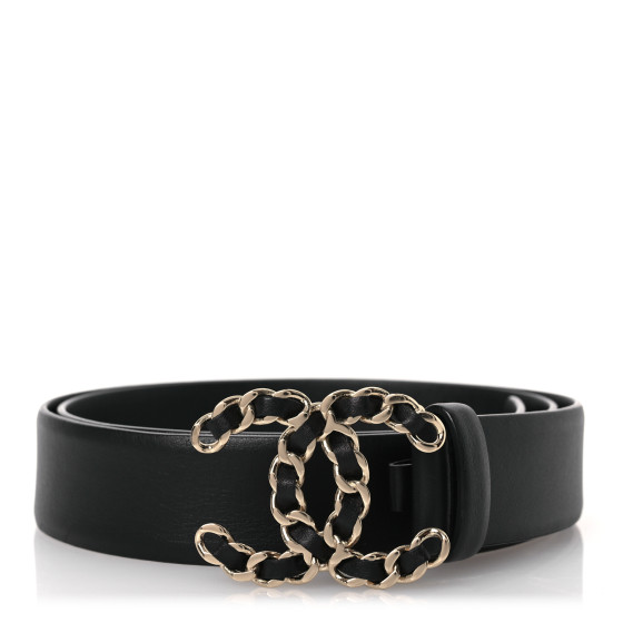 シャネル　ベルト Chanel 11A Gold Quilted Leather CC Belt ○ Labellov ○ Buy