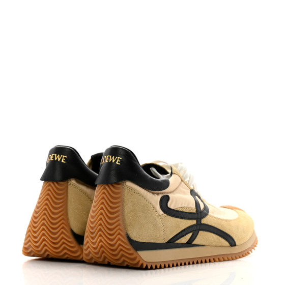 【LOEWE】フローランナー スエード スニーカー Gold/black フローランナー (ナイロン＆スエード) ゴールド - LOEWE