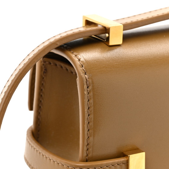 SAINT LAURENT Smooth Calfskin Mini Manhattan Shoulder Bag