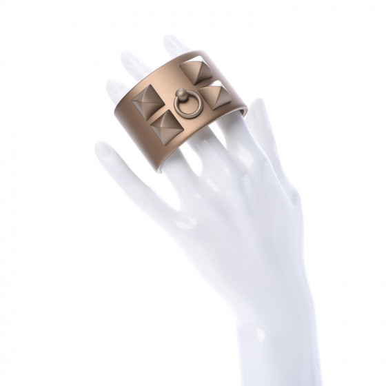 HERMES Aluminium Sunset Collier De Chien CDC Bracelet T2