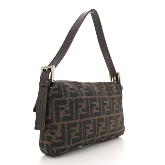 FENDI Zucca Baguette Tobacco 1663368 | FASHIONPHILE