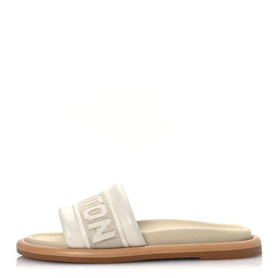 LOUIS VUITTON LV Bliss Womens Comfort Mules 36 Ecru 1651326