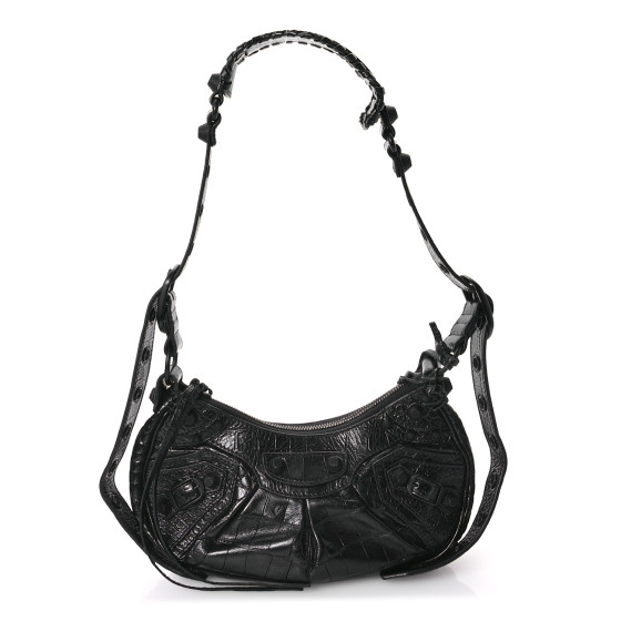 Women's Le Cagole Shoulder Bag Xs in Black | Balenciaga US