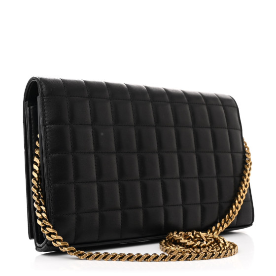 長財布 Saint Laurent Clutch With Chain Cassandre Black 16080674_54575355_600.jpg