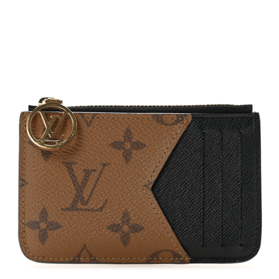 LOUIS VUITTON Reverse Monogram Zipped Romy Card Holder