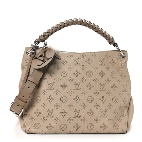 LOUIS VUITTON Mahina Beaubourg Hobo MM Galet 1642789