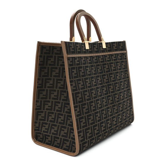 FENDI スモールサンシャイン ショッパー FFロゴ フェンディ サンシャイン スモール レザー ブラック | Fendi