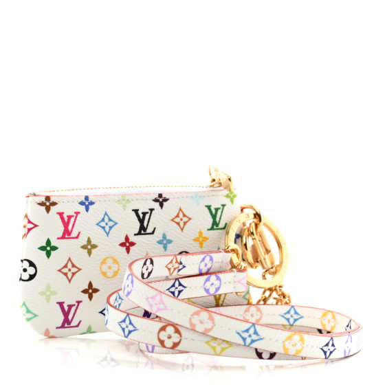 LOUIS VUITTON LV X TM Monogram Multicolor Phone Holder White