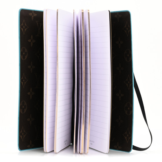 LOUIS VUITTON LV x TM Jane Superflat Notebook MM Turquoise
