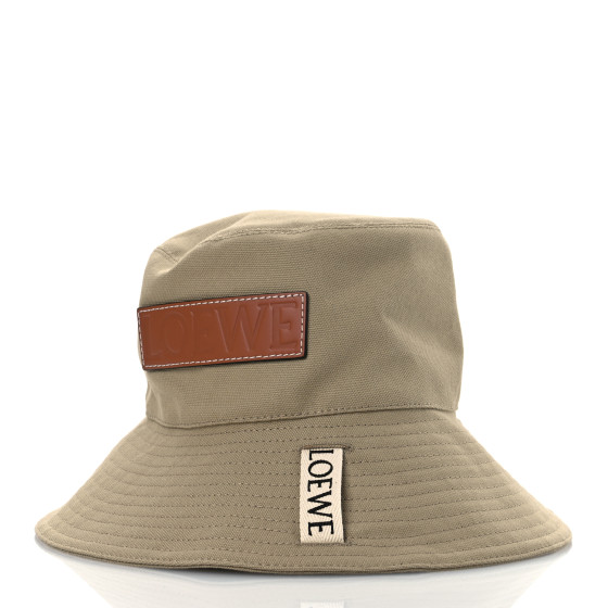 LOEWE ロエベ Fisherman Hat Fisherman hat in canvas White - LOEWE