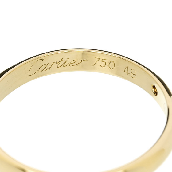マーシャル カルティエ 1895 サイズ49 9号 マーシャル カルティエ 1895 サイズ49 9号 CARTIER 18K Yellow