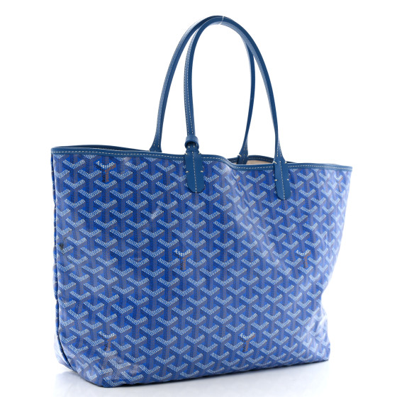 GOYARD Goyardine Saint Louis PM Sky Blue 1678165 | FASHIONPHILE