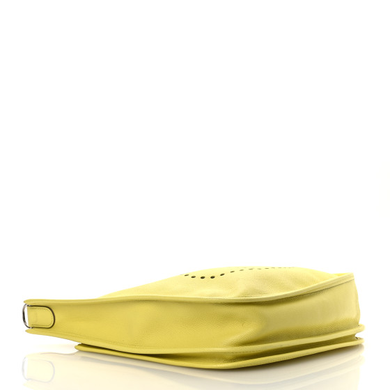 HERMES Epsom Evelyne III PM Lime 1641101 | FASHIONPHILE