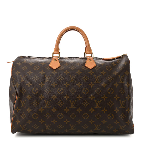 LOUIS VUITTON Monogram Speedy 40