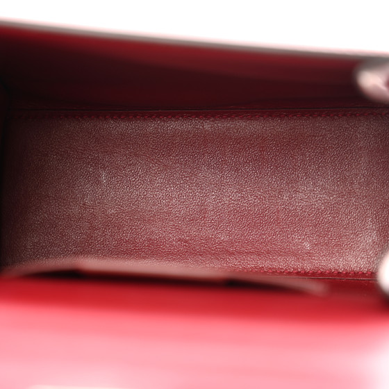 SALVATORE FERRAGAMO Smooth Calfskin Small Boxyz Red 1678842
