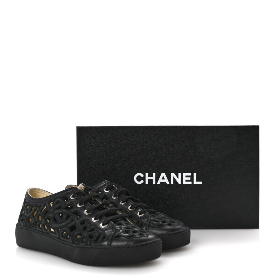 CHANEL ネイビー フラワーモチーフ ヒール Shoes — Fashion | CHANEL