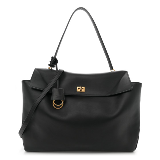 バッグ・カバンその他 BALENCIAGA SMOOTH BLACK CALFSKIN LARGE RODEO BAG Balenciaga Smooth Black Calfskin Large Rodeo Bag | Balardi