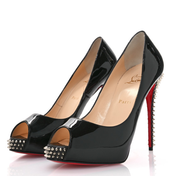 クリスチャン ルブタン new very prive 120 New Very Prive 120 Blush Patent leather - Women Shoes