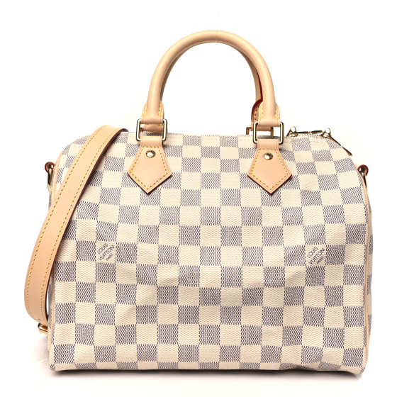 【希少】 LOUIS VUITTON Nautical Damier Azur Speedy LOUIS VUITTON Damier Azur Speedy Bandouliere 25 1673298