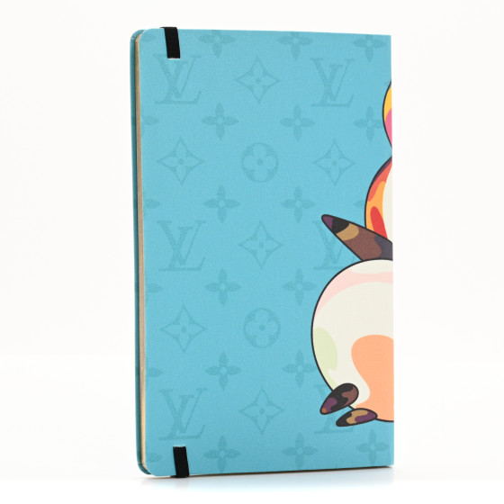 LOUIS VUITTON LV x TM Jane Superflat Notebook MM Turquoise