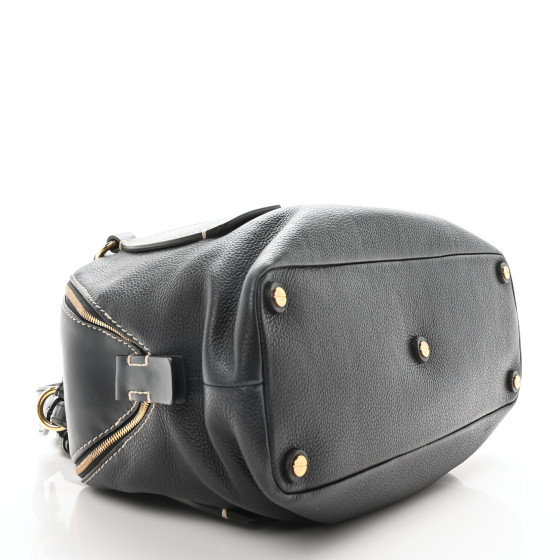 【Chloé】DARIA（ミディアムサイズ） CHLOE Calfskin Medium Daria Full Blue 1673538 | FASHIONPHILE