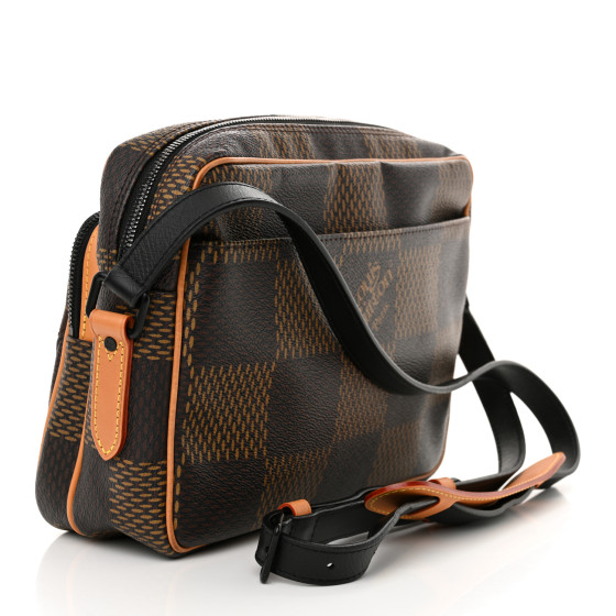 限定コラボ【LV × NIGO】Nil メッセンジャー バッグ Damier LOUIS VUITTON x NIGO Giant Damier Ebene Monogram Nil