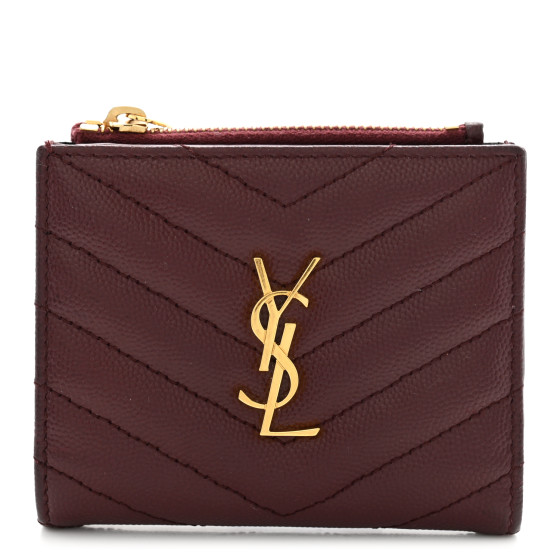 【SAINT LAURENT】★関税送料込★ MONOGRAM ZIP CARD CASE nm_4065220_100106_m