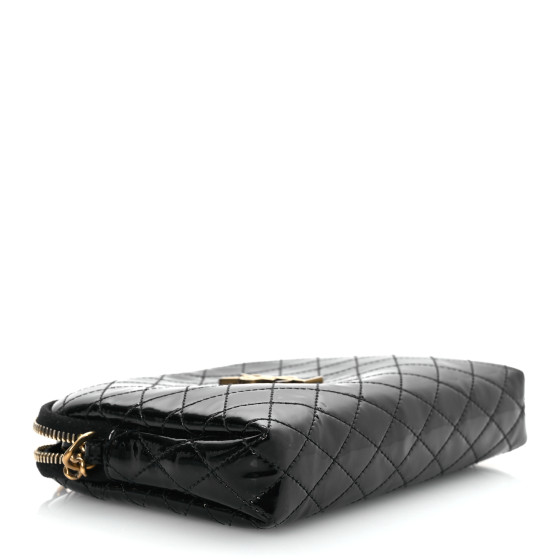 【送関込】Saint Laurent☆Gaby zipped pouch Saint Laurent Gaby Zipped Pouch in Quilted Lambskin | Saks