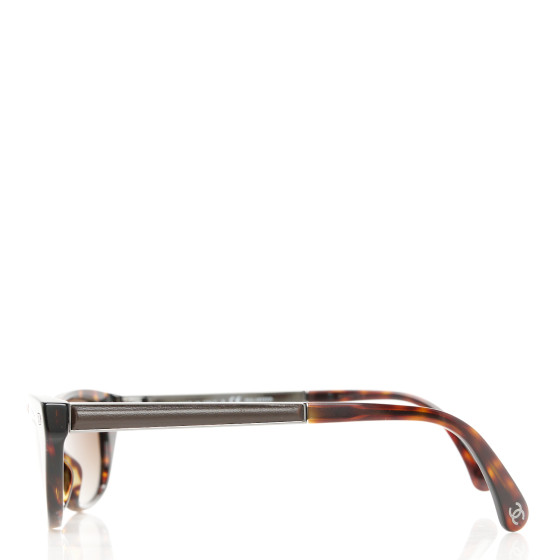 CHANEL Acetate CC Cat Eye Sunglasses 5438-Q Tortoise 1603802