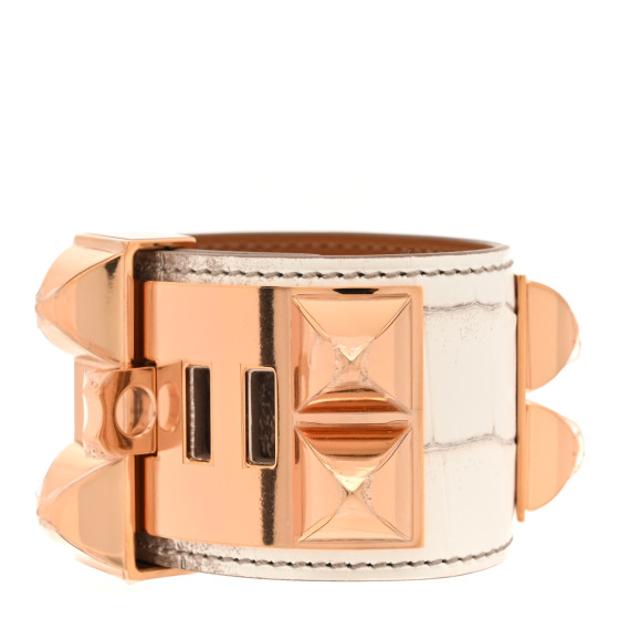 ラッピング・包装 Hermes CDC bracelet crocodile Collier de Chien 24 bracelet | Hermès Canada