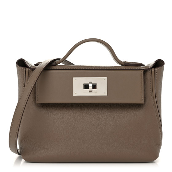 エルメス　HERMES HERMES Evercolor Swift 24/24 21 Etoupe 1602545 | FASHIONPHILE