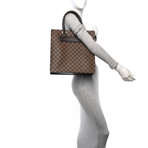 【希少】 LOUIS VUITTON Damier Ebene Venice Sac Plat GM LOUIS VUITTON Damier Ebene Venice Sac Plat GM 1602801