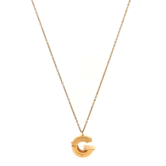 ネックレス・チョーカー LOUIS VUITTON LV & Me Necklace, Letter G Women's LV & Me Necklace, Letter G | LOUIS VUITTON | 24S