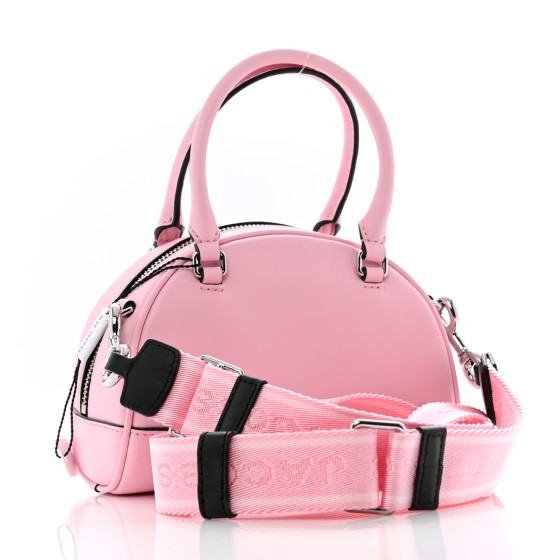 MARC JACOBS Calfskin Bowling Bag Bubblegum 1684853