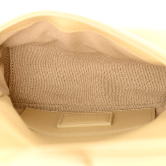 JACQUEMUS パニエシュ バケットバッグ 正規品 JACQUEMUS Padded Lambskin Le Petit Bambimou Light Beige