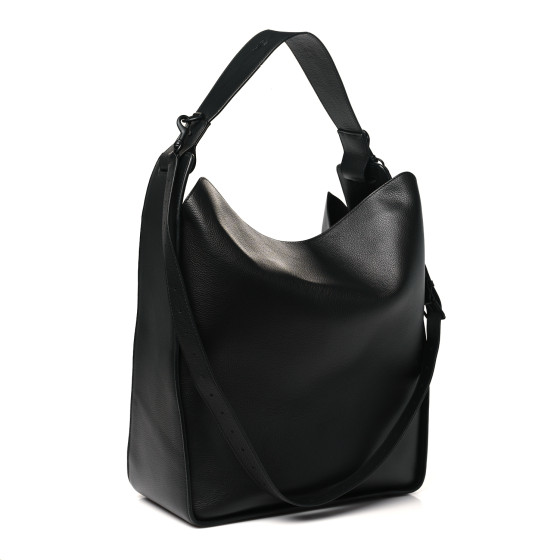 BALENCIAGA Calfskin Logo Embossed Tool 2.0 North-South Tote