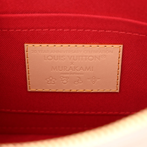 LOUIS VUITTON LV X TM Monogram Cerises Alma BB White 1683983