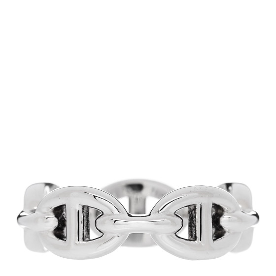 Chaine d‘Andre Enchainee リング PM Chaine d'ancre Enchainee ring, small model | Hermès USA