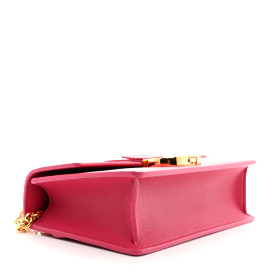 CHRISTIAN DIOR Grained Calfskin 30 Montaigne East West Chain
