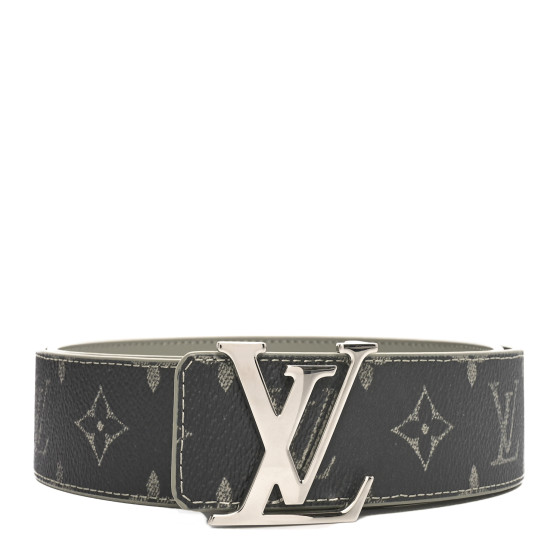 LVのベルト LOUIS VUITTON Monogram Eclipse 40mm LV Initiales Reversible