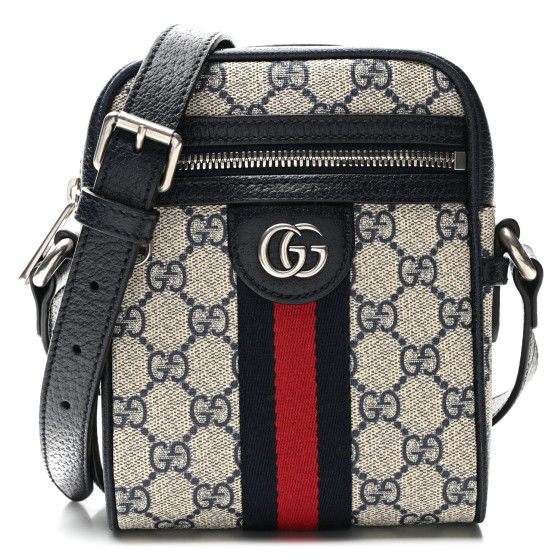 ショルダーバッグ・ポシェット GUCCI GG SUPREME FABRIC SMALL OPHIDIA CROSSBODY BAG Ophidia small crossbodybag in beige and ebony Supreme