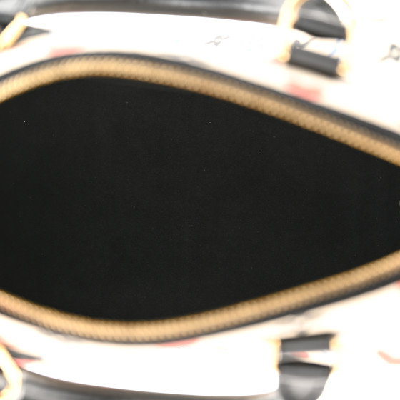 LOUIS VUITTON Game On Speedy Bandouliere 25 White 1685882