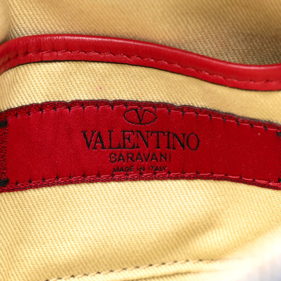 VALENTINO GARAVANI Vitello Colorblock Rockstud Camera