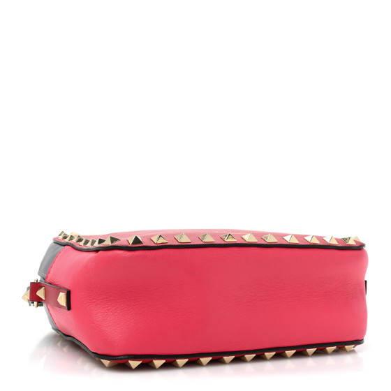 VALENTINO GARAVANI Vitello Colorblock Rockstud Camera